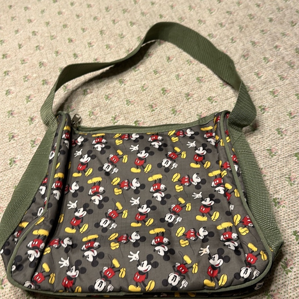 Mickey Mouse green tote bag